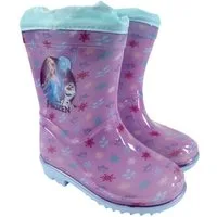 Disney Frozen Frozen die Eiskönigin Anna+Elsa Regenstiefel Mädchen 24 - 32 Gummistiefel Mädchen Regenkleidung Eiskönigin