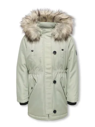 KIDS ONLY - KOGIRIS LIFE FUR PARKA OTW NOOS Desert Sage - Gr. - 158