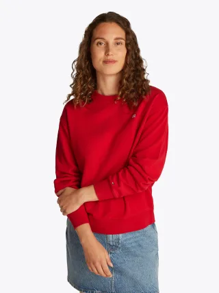 REG CONTRAST FLAG SWEATSHIRT primary red - Gr. - XL