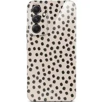 ONEFLOW Handyhülle für Samsung Galaxy A54 5G Splash Cover Creme Beige Punkte 6,4 Zoll, Hülle mit Design Muster Designer Case Kameraschutz Handy Schutzhülle