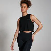 MP Damen Training Crop-Top – Schwarz - L