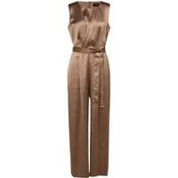 s.Oliver BLACK LABEL Overall braun,Elegant,Polyester,Unifarben,Rundhals,Ärmellos,Regular Fit