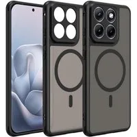 CoolGadget Handyhülle Magnet-Hülle für Motorola Edge 70 Fusion Schutzhülle magnetisch 6,78 Zoll, Hülle Matt Stoßfest kompatibel mit QI-Laden Zubehör Kameraschutz Case