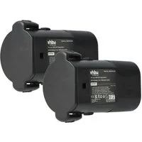 vhbw Akku passend für Moser Arco 1854 Serie Rasierer (1800 mAh, 2,4 V, Akku Akku NiMH 1800 mAh (2,4 V, 2 St), Leistungsfähige Austausch-Akkus für Ihre Hundeschermaschine