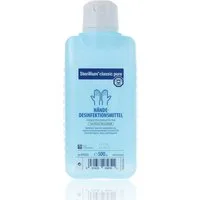 PAUL HARTMANN AG Sterillium Classic Pure Händedesinfektionsmittel -Größe wählbar- Hand-Desinfektionsmittel (farbstoff - und parfümfrei, [- Sofortwirkung & hautschonend/-pflegend wirksam gegen Bakterien, Hefepilze & behüllte Viren)