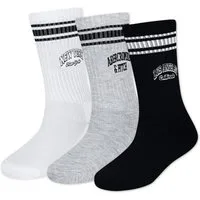 Abercrombie Kids Freizeitsocken (Packung, 3-Paar, 3er) Bequeme, wadenhohe Socken