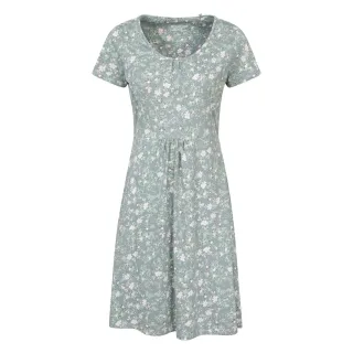 Mountain Warehouse - "Essentials Lora" Kleid mit ausgestelltem Rock für Damen (Blassgrün)