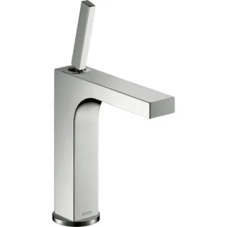 hansgrohe Axor Citterio Waschtischarmatur 39032000 Ausladung 141mm, unverschließbare Ablaufgarnitur, chrom