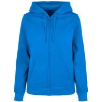 urbandreamz Kapuzenpullover Damen Pullover Zip Hoody Basic Sweatshirt Sweater Regular