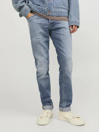 JACK&JONES - JJIGLENN JJWARD JJ 322 NOOS blue denim - Gr. - 34