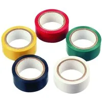 WERKZEYT Klebehaken Werkzeyt PVC Isolierband 5 Rollen, Maß 19mm x