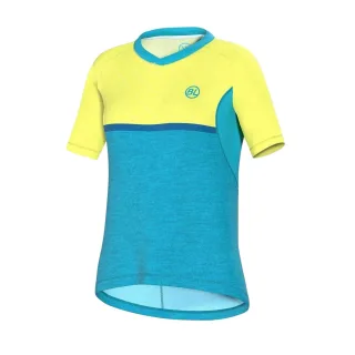Bicycle Line - "Pedavena" Radfahr-Trikot für Damen (Gelb)