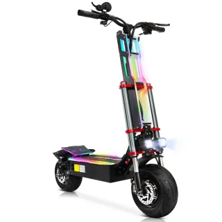 [EU DIRECT] Tifgalop K8 Electric Scooter 60V 36Ah 3000W*2 Dual Motor Recommended Top Speed 25KM/H 12-Inch Tubeless Tires
