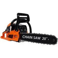 Rutaqian Benzin-Kettensäge Kettensäge, Handkettensäge, 58cc 2-Takt Benzinkettensäge – 20 Zoll, 1-tlg., Ideal für Baumfällung & Holzernte, Hohe Leistung, Ergonomisches Design, Automatisches Ölsystem