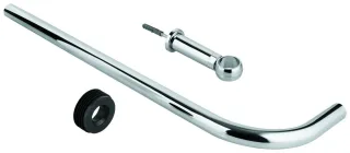 GROHE Spülrohr 37107 600x200mm Durchmesser 28x26mm aus Messing chrom 37107000