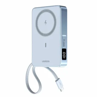 Ugreen PB594 30W 36Wh 10000mAh Magnetic Wireless Power Bank Come with USB-C Cable External Battery Power Supply with 1 I