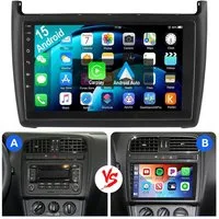 ESSGOO Für VW Polo 5 2009-2017 Andriod 15 Autoradio Autoradio (RDS, Digitalradio (DAB), FM, AM, Apple Carplay Android Auto GPS Navi WIFI BT SWC EQ)