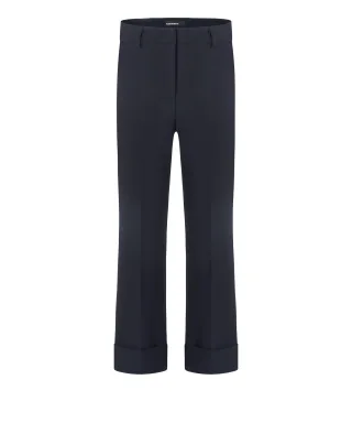 CAMBIO - France cropped dark navy - Gr. - 28