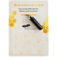Grega´s Imkerei Insektenhotel Bienenhelfer Set Erste-Hilfe-Schlüsselanhänger für Bienen & Insekten, (1-St., Speziell entwickelter Futtersirup, hält 12 Monate), Soforthilfe für erschöpfte Wildbienen und Insekten.