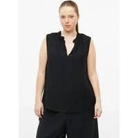 QS Blusentop Bluse Blusentop aus Viskosemix