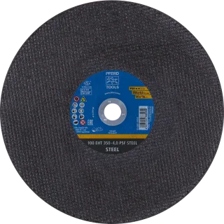 PFERD TOOLS Trennscheibe Trennschleifer EHT 350x4,0x25,4 mm PSF STEEL für Stahl (100 m/s) - 61329515