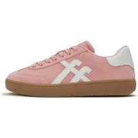 Fitflop THE DASH T-TOE Plateausneaker Halbschuh, Schnürschuh, Retro Sneaker mit gepolstertem Schaftrand