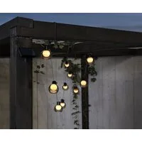 STAR TRADING LED Lichtleiste LED-Solarkette"Smoky"