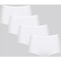 sloggi Maxislip Basic+ (4er Pack) weiche Nähte, Baumwollmischung