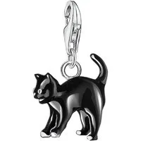 THOMAS SABO Charm-Einhänger Schwarze Katze