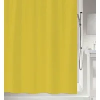 spirella Duschvorhang PRIMO Breite 180 cm, Anti-Schimmel Textil-Duschvorhang, Polyester, 180x180 cm, waschbar