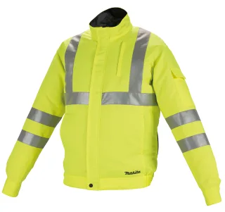 Makita Akku-Klimajacke  - DFJ214ZXL gelb XL