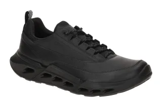 Ecco 85030451094 Biom 720 Herren Sportschuhe Schwarz mit reflektierender Fers...