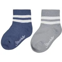 Sterntaler® Feinsöckchen Active Socken 2er-Pack Kurz Coolmax (2-Paar, 2er-Pack) Active Socken Kurz im Doppelpack, mit Coolmax, Funktionssocke