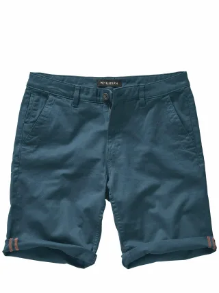 Mey & Edlich Herren Einfach-Gut-Shorts Blau 98 % Baumwolle, 2 % Elasthan