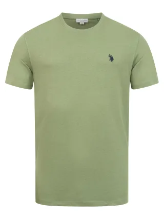 U.S. Polo Assn. Herren Basic T-Shirt aus 100 % Baumwolle