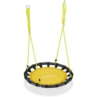 relaxdays Nestschaukel 80cm, gelb