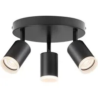 Zedelmaier Deckenstrahler Deckenspots Deckenleuchte max.7W, GU10, für Wohnzimmer Flur, 350° Schwenkbar, ohne Leuchtmittel