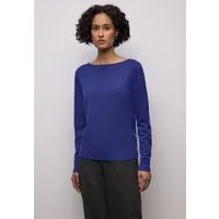 STREET ONE Longpullover mit Strick-Detail