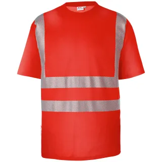 KÜBLER REFLECTIQ T-Shirt PSA 2 warnrot 3XL - 5043 8227-54-3XL
