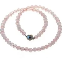 Bella Carina Perlenkette Rosenquarz 8 mm, Rosenquarz 8 mm Perlen