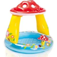 Intex Planschbecken Mushroom Baby Pool 102cm x 89cm 45 Liter 1-3 Jahre 57114NP
