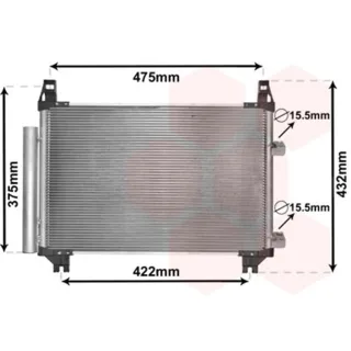 Van Wezel Klimakondensator + Trockner Toyota Yaris Daihatsu Charade 1,0 1,3 1,33