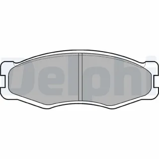 Delphi Bremsbel?ge vorne Nissan LP707