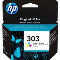 HP HP original Druckerpatrone 303 Tri color C/M/Y Tintenpatrone (1-tlg., 3 Probemonate gratis* drucken)