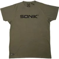 Sonik T-Shirt Sonik Raglan Tee Green - T-Shirt, Angelshirt