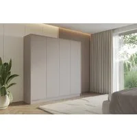 ALTDECOR Drehtürenschrank GELE (Kleiderschrank Garderobenschrank mit viel Stauraum, Moderner Schrank)