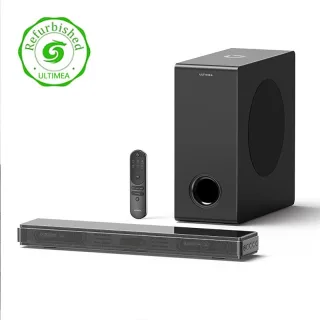 [EU/UK Direct] Refurbished ULTIMEA Nova S40 BT5.3 Soundbar 2.1 Channel Subwoofer 5.2'' Speaker 7.6QT Subwoofer 3EQ Modes