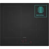 SIEMENS Induktions-Kochfeld iQ500 ED61AHSC1E, Moderne matte Optik: 5x weniger sichtbare Kratzer