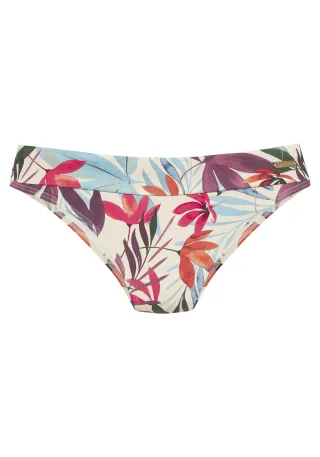 LASCANA - LASCANA Umschlaghose creme print - Gr. - 40