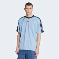 adidas Originals T-Shirt ADIDAS ADICOLOR JACQUARD TRIKOT lockere Passform, Rundhalsausschnitt, mit klassischem Trefoil Logo